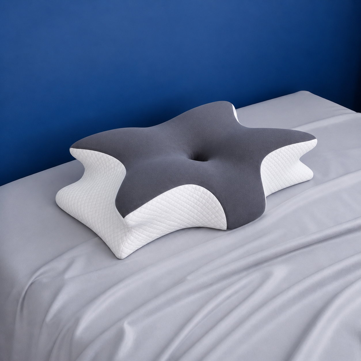 Oreiller ergonomique LUNO™ – Un soutien cervical pensé pour des nuits plus confortables